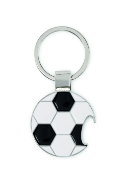 Logotrade promotional merchandise image of: Football keyring with opener