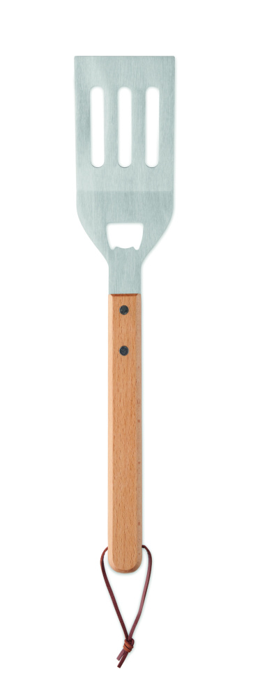 Logotrade promotional product image of: BBQ spatula in beechwood