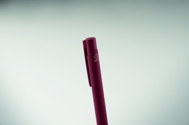 Logo trade promotional items image of: Recycled aluminium ball pen