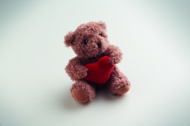 Logotrade advertising products photo of: Teddy bear plush with heart
