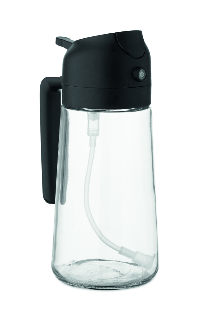 Logo trade corporate gifts picture of: Glass oil dispenser & sprayer