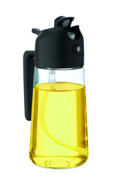 Logo trade promotional merchandise photo of: Glass oil dispenser & sprayer