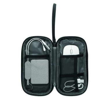 Logo trade business gift photo of: Tech organiser pouch 600D RPET