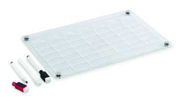 Logo trade advertising product photo of: Magnetic acrylic planner