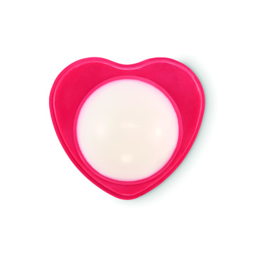 Logotrade promotional merchandise image of: Heart shape vegan lip balm