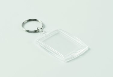 Logo trade promotional gift photo of: Classic acrylic keyring