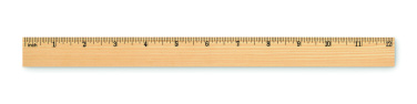 Logotrade promotional product picture of: Wooden ruler 30cm