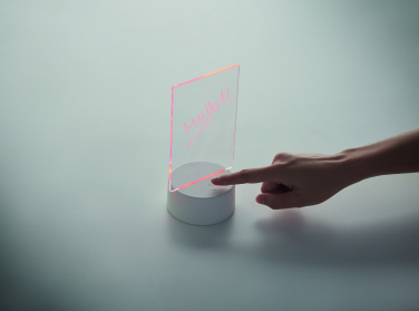 Logotrade promotional merchandise photo of: Light-up LED memo board