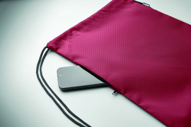 Logotrade corporate gifts photo of: Drawstring bag in 420D RPET