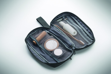 Logo trade corporate gifts picture of: Toiletry bag 600D RPET