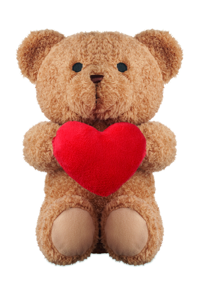 Logotrade corporate gift picture of: Teddy bear with heart 23cm
