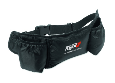 Logotrade promotional products photo of: Sports waist bag 420D RPET