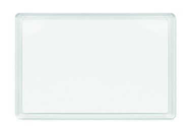 Logo trade promotional products picture of: Acrylic photo magnet rectangula