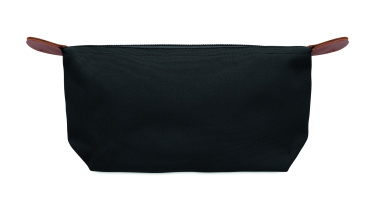 Logo trade promotional giveaways image of: Cosmetic bag in 600D RPET