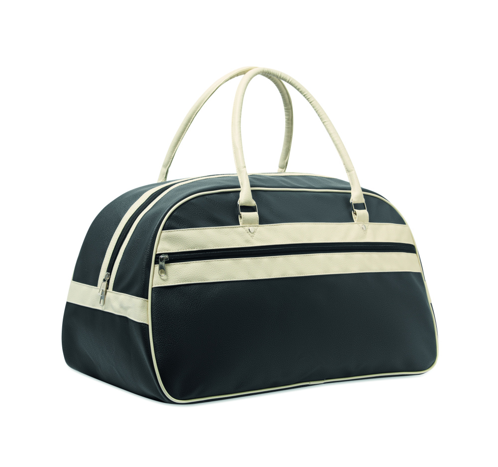 Logo trade promotional gifts image of: PU sports bag