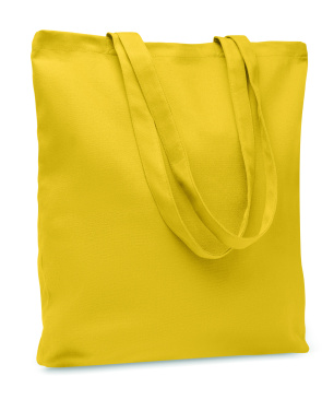 Logo trade promotional giveaways image of: 270 gr/m² Canvas shopping bag