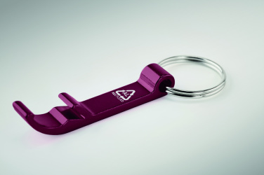 Logo trade promotional giveaways picture of: Recycled aluminium key ring Nokia