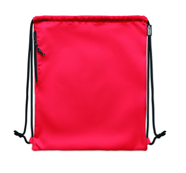 Logo trade advertising products image of: Large drawstring bag 300D RPET
