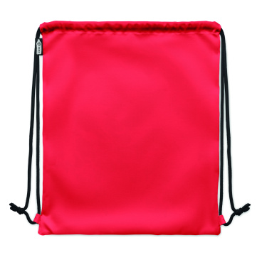 Logotrade promotional merchandise image of: Large drawstring bag 300D RPET