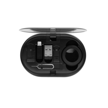 Logotrade business gift image of: Chargevix RCS rplastic Multi-functional 60W charging set