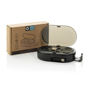 Logo trade business gift photo of: Chargevix RCS rplastic Multi-functional 60W charging set