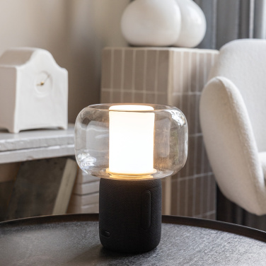 Logotrade promotional giveaway image of: Lux RCS recycled plastic 10W speaker lamp