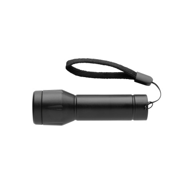 Logo trade business gifts image of: Flara RSC recycled plastic USB-rechargeable torch
