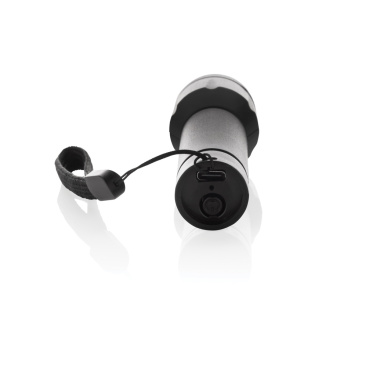 Logo trade promotional giveaway photo of: Flara RSC recycled plastic USB-rechargeable torch