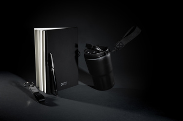 Logo trade promotional items image of: Swiss Peak RCS certified deluxe business gift set w/ tumbler