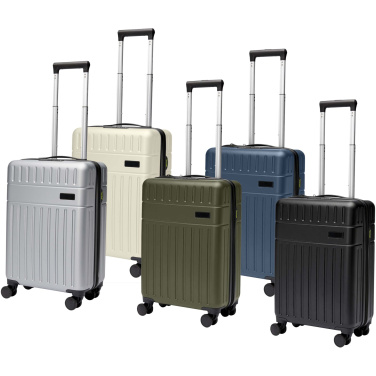 Logo trade promotional gift photo of: Rover 20" GRS recycled cabin trolley 40L