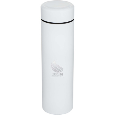 Logo trade promotional gift photo of: Taylor 450 ml double wall stainless steel flask with tea strainer