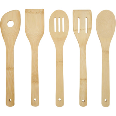 Logo trade promotional giveaways picture of: Tala bamboo kitchen tool set