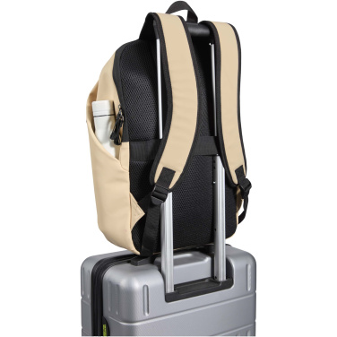 Logo trade corporate gift photo of: Resi Plus 15" GRS recycled anti-theft backpack 18L