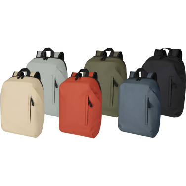 Logotrade business gift image of: Resi Plus 15" GRS recycled anti-theft backpack 18L