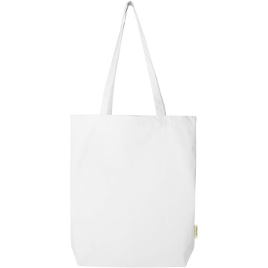 Logo trade promotional products image of: Odisha 270 g/m² OCS organic tote bag 10L