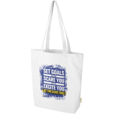 Logotrade promotional product picture of: Odisha 270 g/m² OCS organic tote bag 10L