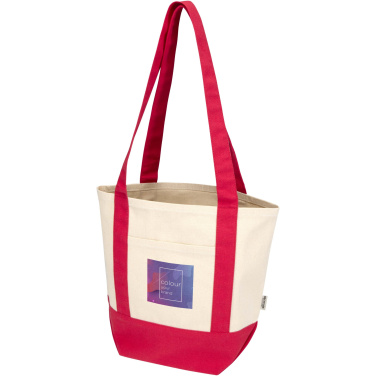Logo trade advertising product photo of: Sam 320 g/m² GRS recycled mini cotton tote bag