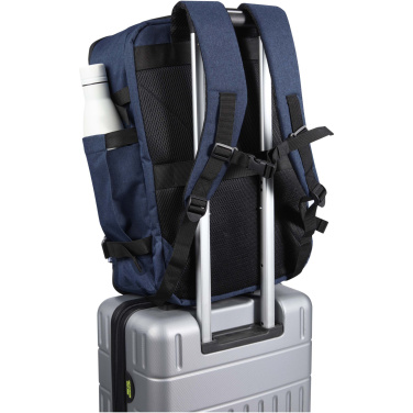 Logo trade promotional giveaway photo of: Libra 17" GRS recycled carry-on backpack 25L