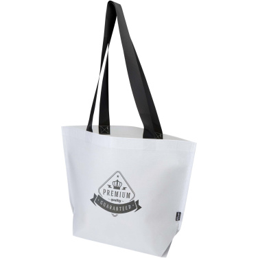 Logotrade corporate gift picture of: Duo GRS recycled double-laminated tote bag 18L