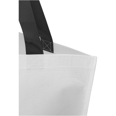 Logo trade promotional products image of: Duo GRS recycled double-laminated tote bag 18L