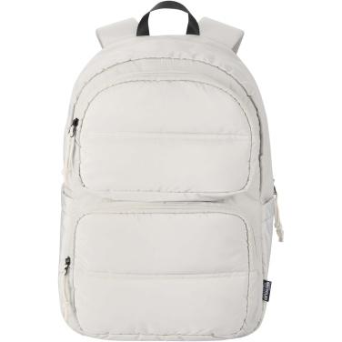 Logotrade promotional item image of: Puffer 15.6" GRS recycled laptop backpack 18L