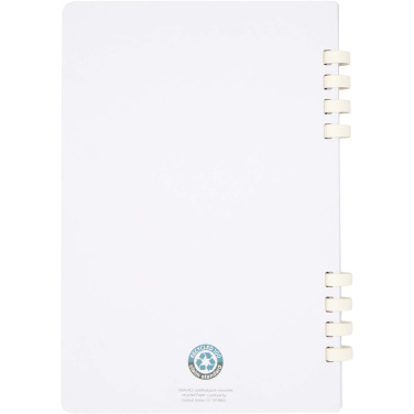 Logotrade promotional merchandise image of: Fil A5 hard cover RCS recycled spiral notebook
