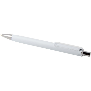 Logotrade corporate gift image of: Feld RCS recycled ballpoint pen with metallic finish (black ink)