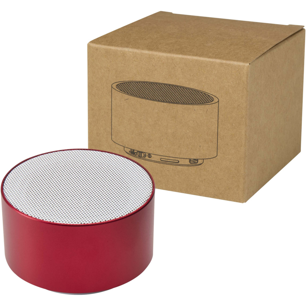 Logotrade corporate gifts photo of: Ankaa 3W recycled aluminium wireless Bluetooth® speaker