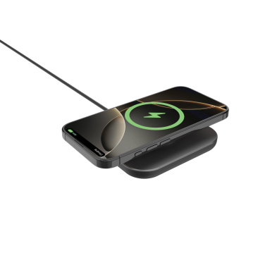 Logotrade corporate gift image of: Quantum ultra-fast 25W magnetic wireless charging pad