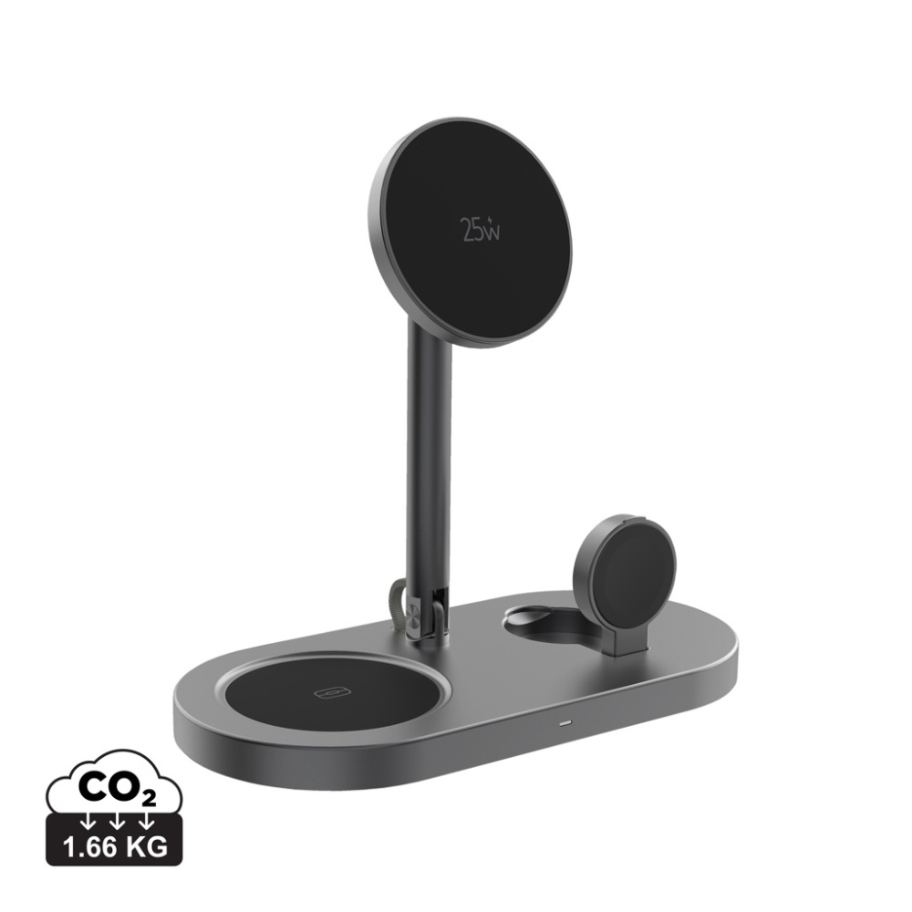 Logotrade promotional item picture of: Quantum RCS ultra-fast 25W Magnetic desk wireless Charger