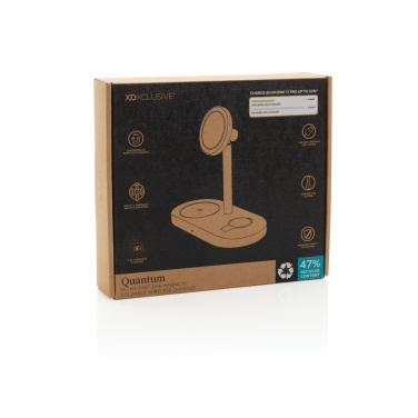 Logo trade promotional products picture of: Quantum RCS ultra-fast 25W Magnetic desk wireless Charger