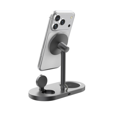 Logotrade corporate gift picture of: Quantum RCS ultra-fast 25W Magnetic desk wireless Charger