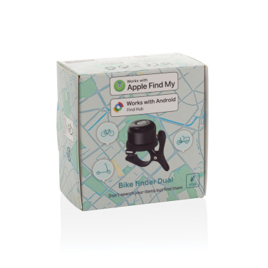 Logo trade promotional item photo of: Bike finder Dual RCS bike bell with worldwide locating