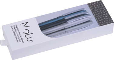 Logo trade promotional products image of: Metal ballpoint pen Des Moines MoLu